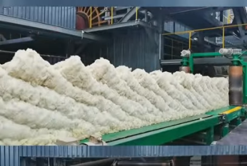 Mineral/stone/rock wool production line and product